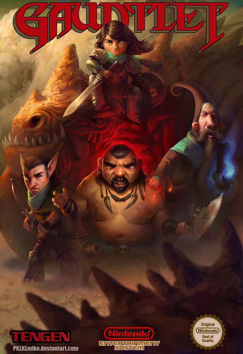 Illustration for article titled Gauntlet Reimagined, Looks (Mostly) Badass